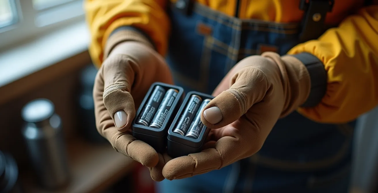 Kit d'accus de rechange pour cigarette électronique dans un environnement de travail canadien